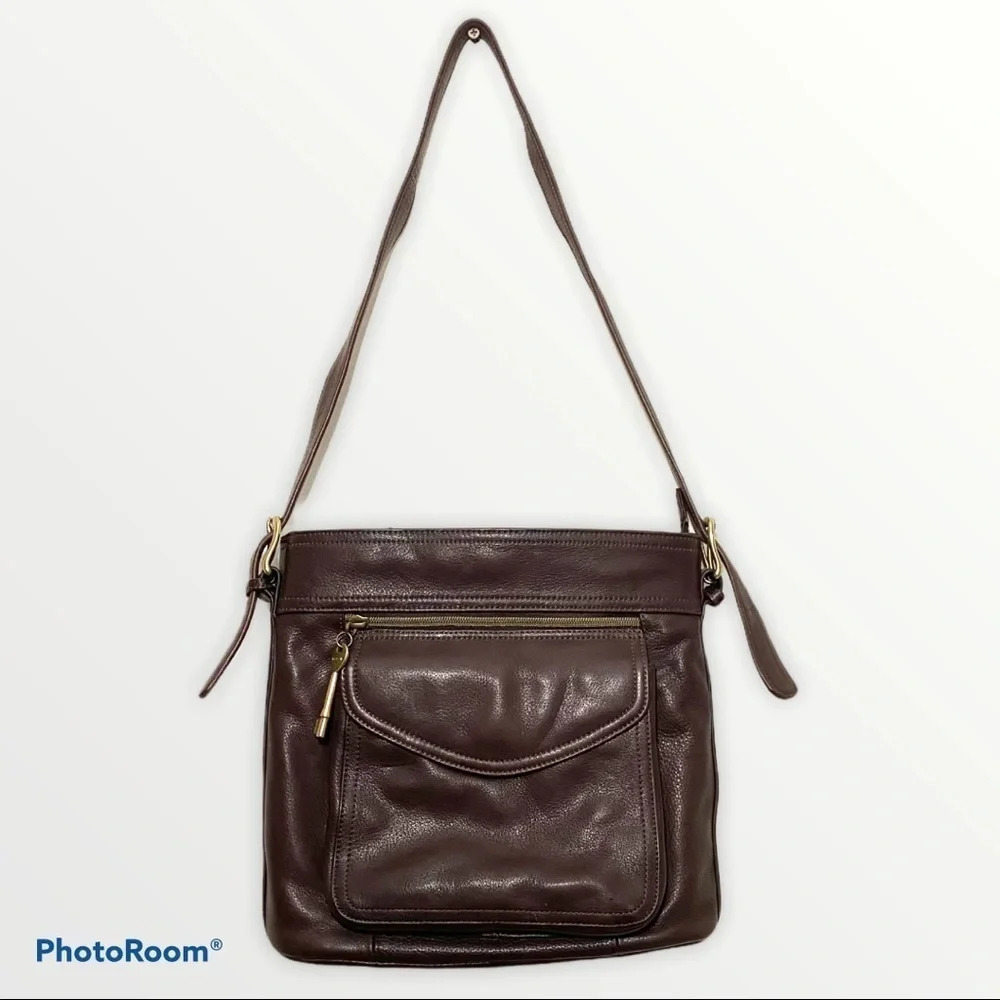 Fossil New American Classic Leather Bag